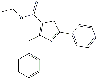ETHYL 4-BENZYL-2-PHENYL-1,3-THIAZOLE-5-CARBOXYLATE