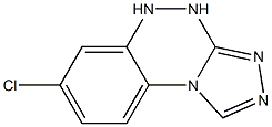 7-chloro-4,5-dihydrobenzo[e][1,2,4]triazolo[3,4-c][1,2,4]triazine Structure