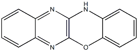 12H-benzo[5,6][1,4]oxazino[2,3-b]quinoxaline Struktur