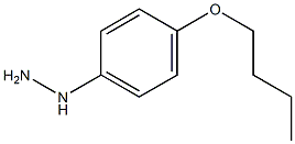 1-(4-butoxyphenyl)hydrazine Struktur