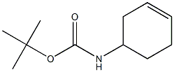 tert-butyl cyclohex-3-enylcarbamate Struktur