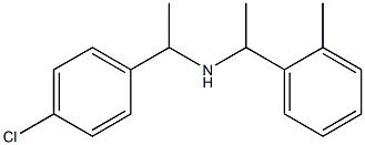 [1-(4-chlorophenyl)ethyl][1-(2-methylphenyl)ethyl]amine Structure