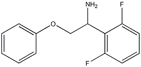 1-(2,6-difluorophenyl)-2-phenoxyethanamine Structure