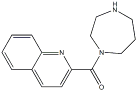 2-(1,4-diazepan-1-ylcarbonyl)quinoline Struktur