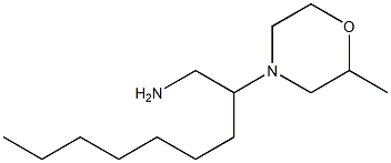 2-(2-methylmorpholin-4-yl)nonan-1-amine Structure