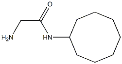 2-amino-N-cyclooctylacetamide Struktur