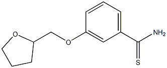3-(tetrahydrofuran-2-ylmethoxy)benzenecarbothioamide Structure