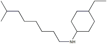 4-ethyl-N-(7-methyloctyl)cyclohexan-1-amine Struktur