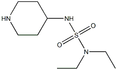 diethyl(piperidin-4-ylsulfamoyl)amine Struktur