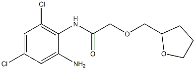 N-(2-amino-4,6-dichlorophenyl)-2-(oxolan-2-ylmethoxy)acetamide