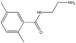 N-(2-aminoethyl)-2,5-dimethylbenzamide Struktur