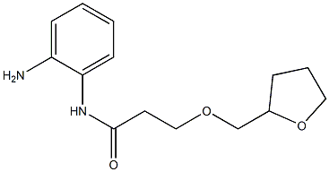 N-(2-aminophenyl)-3-(oxolan-2-ylmethoxy)propanamide Struktur