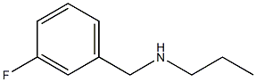 N-(3-fluorobenzyl)-N-propylamine Struktur