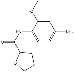 N-(4-amino-2-methoxyphenyl)tetrahydrofuran-2-carboxamide Struktur