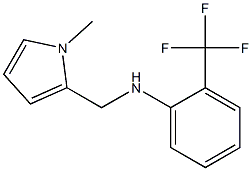 N-[(1-methyl-1H-pyrrol-2-yl)methyl]-2-(trifluoromethyl)aniline Structure