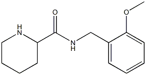 N-[(2-methoxyphenyl)methyl]piperidine-2-carboxamide Struktur