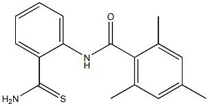 N-[2-(aminocarbonothioyl)phenyl]-2,4,6-trimethylbenzamide Struktur