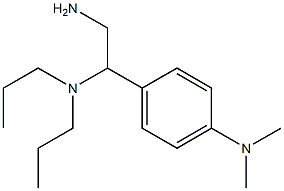 N-{2-amino-1-[4-(dimethylamino)phenyl]ethyl}-N,N-dipropylamine Struktur