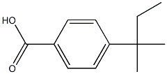 4-tert-pentylbenzoic acid Struktur