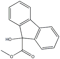 methyl 9-hydroxy-9H-fluorene-9-carboxylate Struktur