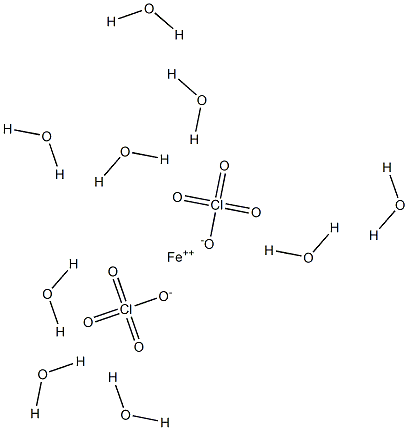 Iron(II)  perchlorate  nonahydrate Struktur