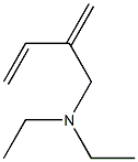 2-(Diethylaminomethyl)-1,3-butadiene Struktur