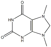 7,9-Dimethylxanthine Struktur