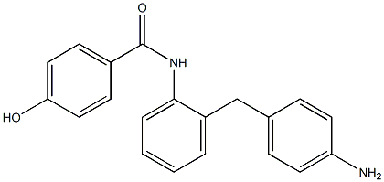 N-[2-(4-Aminobenzyl)phenyl]-4-hydroxybenzamide Struktur