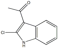 2-Chloro-3-acetyl-1H-indole Struktur