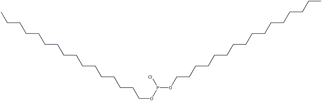 Chlorophosphonous acid di(hexadecyl) ester Struktur