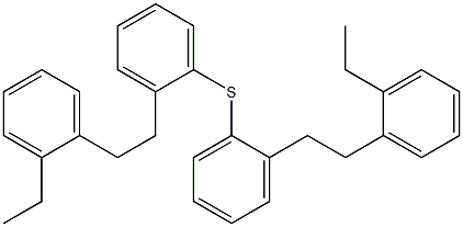 2-Ethylphenethyl(phenyl) sulfide Struktur