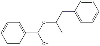 Benzaldehyde benzylethyl acetal Structure