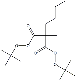 Hexane-2,2-di(peroxycarboxylic acid)di-tert-butyl ester Struktur