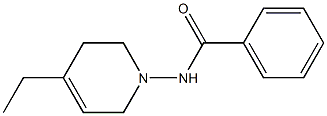 N-(4-Ethyl-1,2,5,6-tetrahydropyridine-1-yl)benzamide Struktur