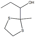 1-(2-Methyl-1,3-dithiolan-2-yl)-1-propanol Struktur