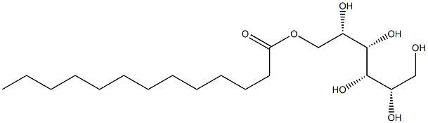 L-Mannitol 1-tridecanoate Struktur
