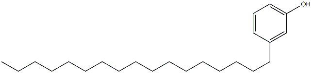 3-Heptadecylphenol Struktur