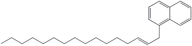 1-(2-Hexadecenyl)naphthalene Struktur