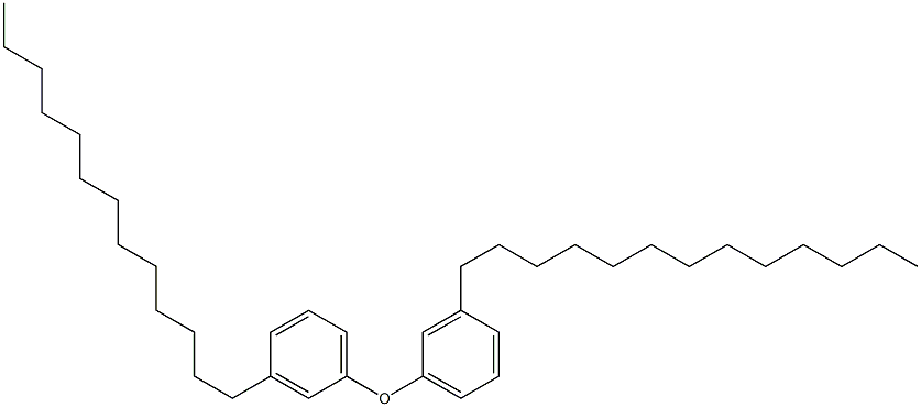 Bis(3-tridecylphenyl) ether Struktur