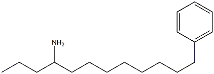 9-Aminododecylbenzene Struktur