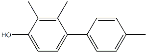 2,3-Dimethyl-4-(4-methylphenyl)phenol Struktur