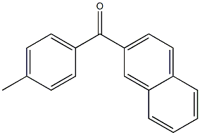 4-Methylphenyl 2-naphtyl ketone Struktur