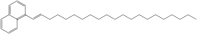 1-(1-Henicosenyl)naphthalene Struktur