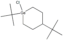 1-Chloro-1,4-di-tert-butylgermacyclohexane Structure