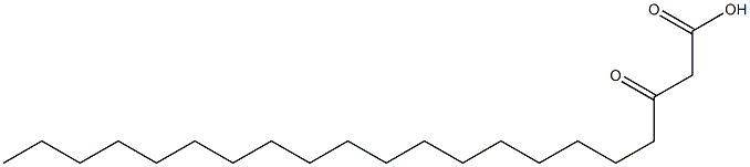 3-Ketoarachic acid Struktur
