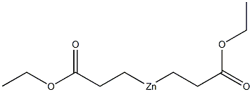 Bis[2-(ethoxycarbonyl)ethyl] zinc Struktur