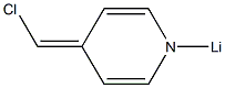 1-Lithio-4-(chloromethylene)-1,4-dihydropyridine Struktur