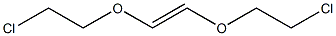 1,2-Bis(2-chloroethoxy)ethene Struktur