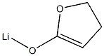 5-(Lithiooxy)-2,3-dihydrofuran Struktur