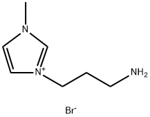 1-胺丙基-3-甲基咪唑溴鹽 結(jié)構(gòu)式